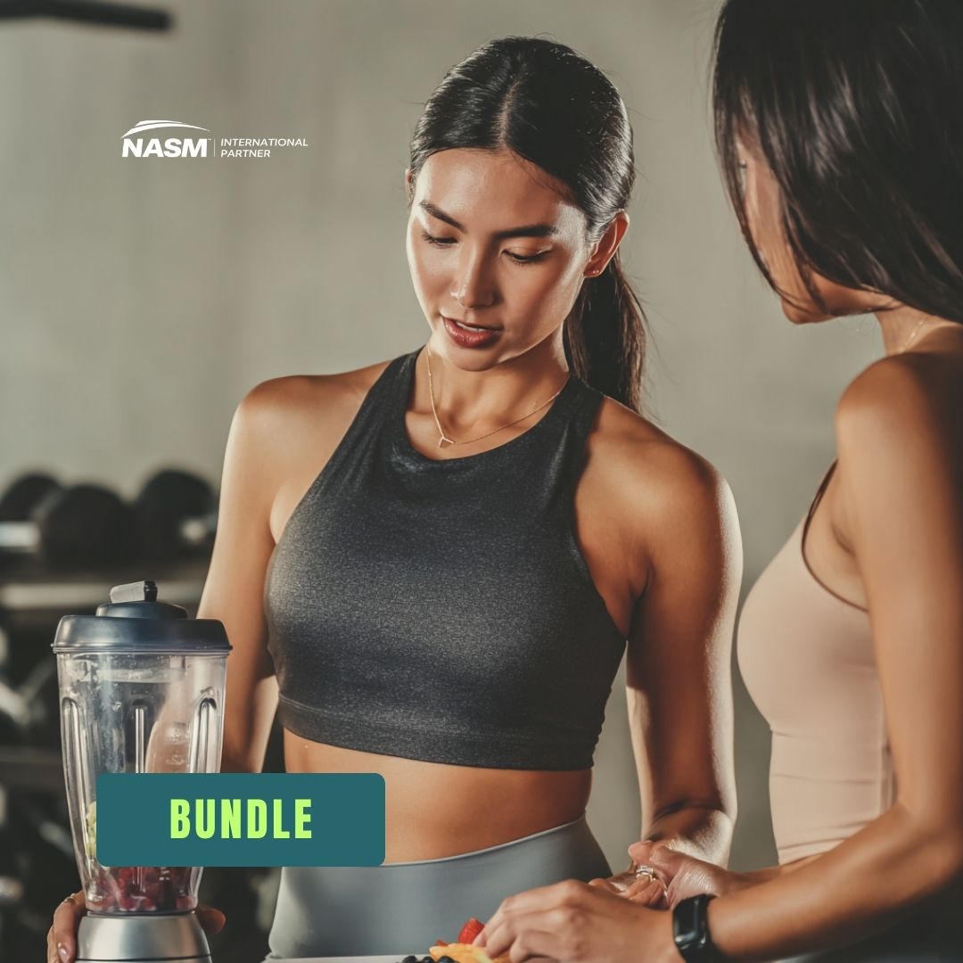 Nutrition Essentials Bundle PLUS | CPT CPR CNC BCS